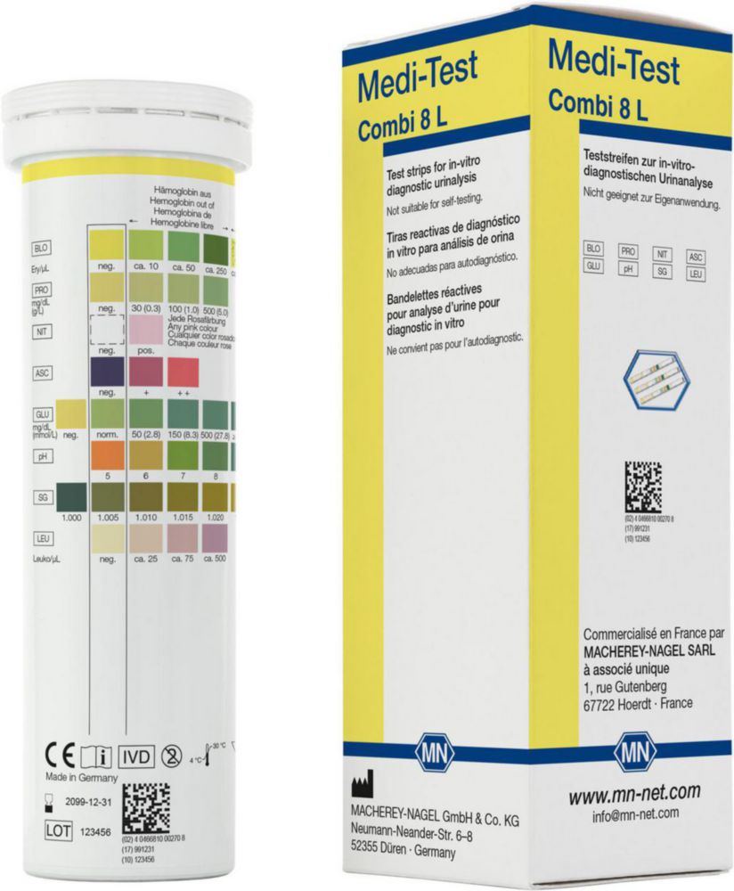 Teststreifen zur Harnanalyse MEDI-TEST Combi
