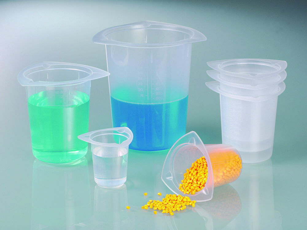 Universal-Messbecher, PP, mit  Ausgusslippen