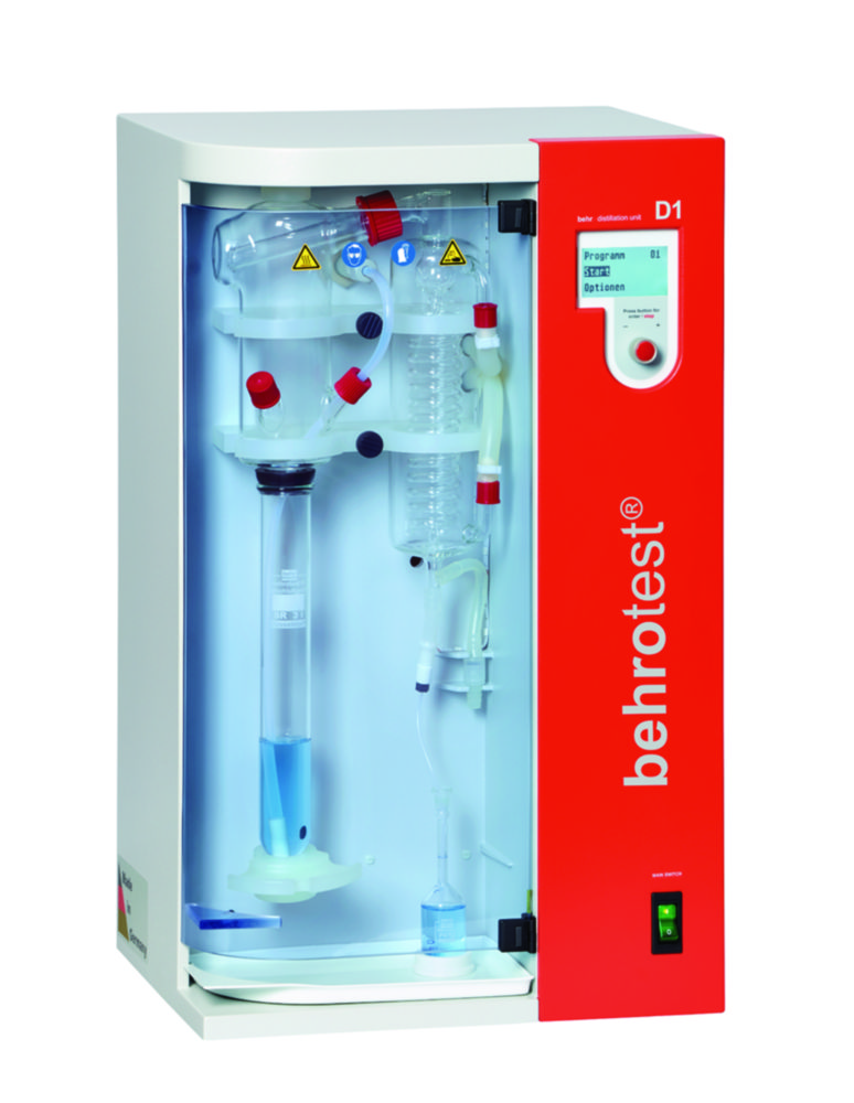 Steam distillation unit D1 and D2