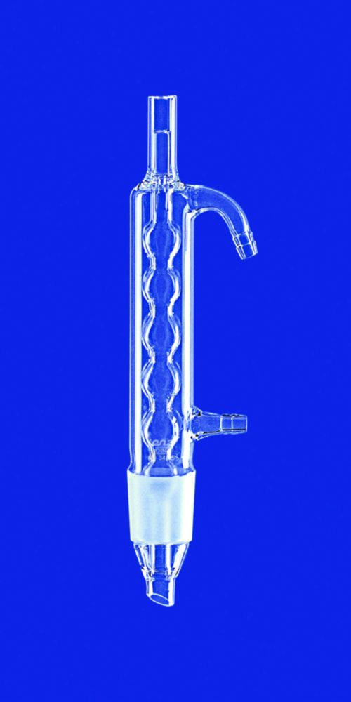 Condensers acc. to Allihn for extractors, DURAN® tubing, with glass olives