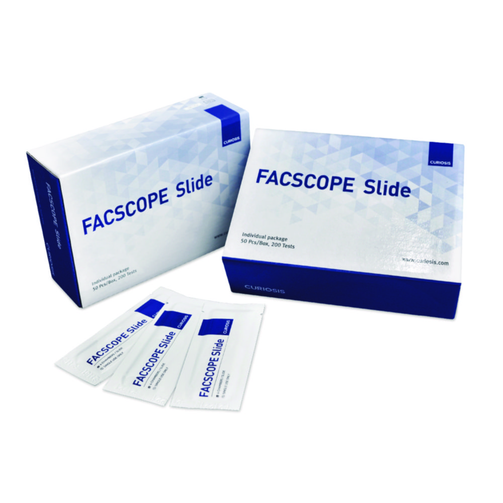 Counting chamber FACSCOPE® Slide, 4 chambers