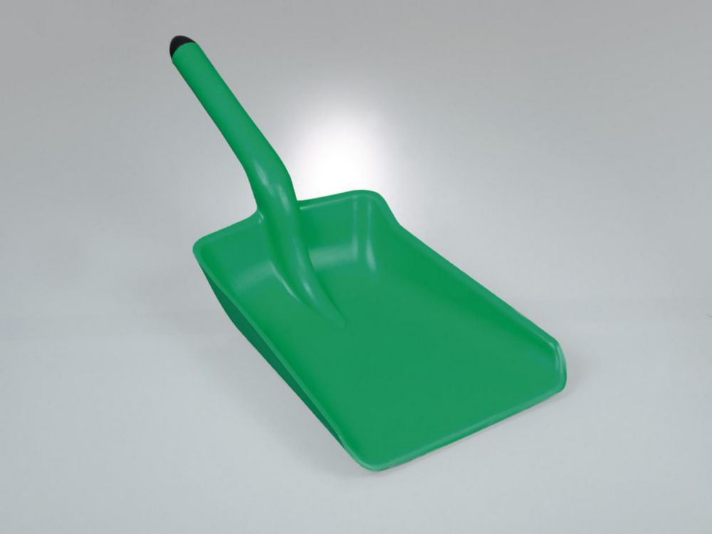 Dustpan PP green, 32x26x59 cm