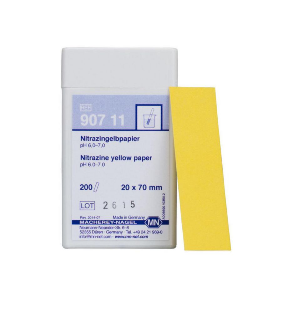 Indicator papers without colour scale