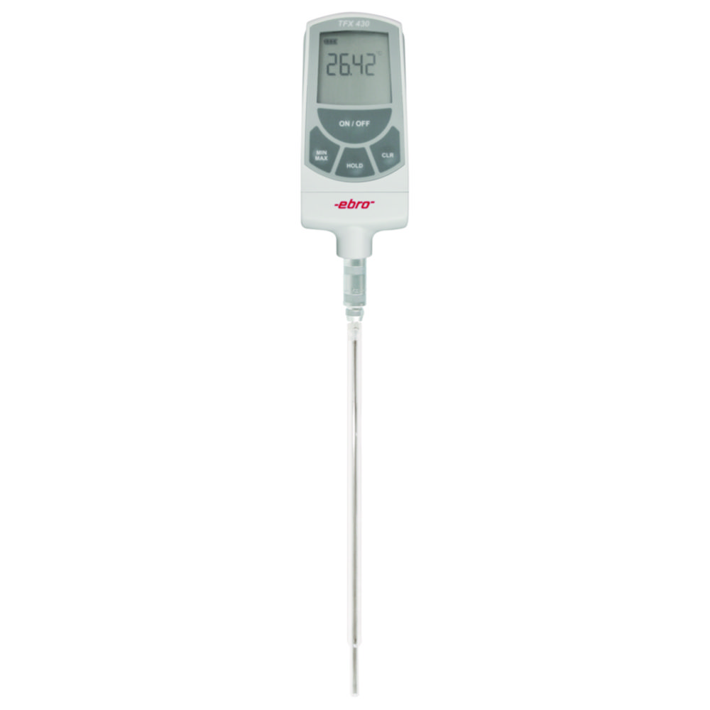 Precision thermometer TFX 430, with temperature probe TPX 330