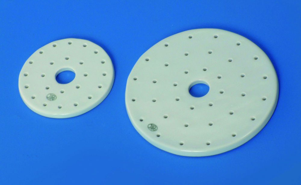 LLG-Exsikkator Platten, Porzellan