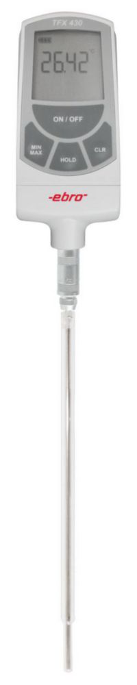 Precision thermometer TFX 430, with temperature probe TPX 330