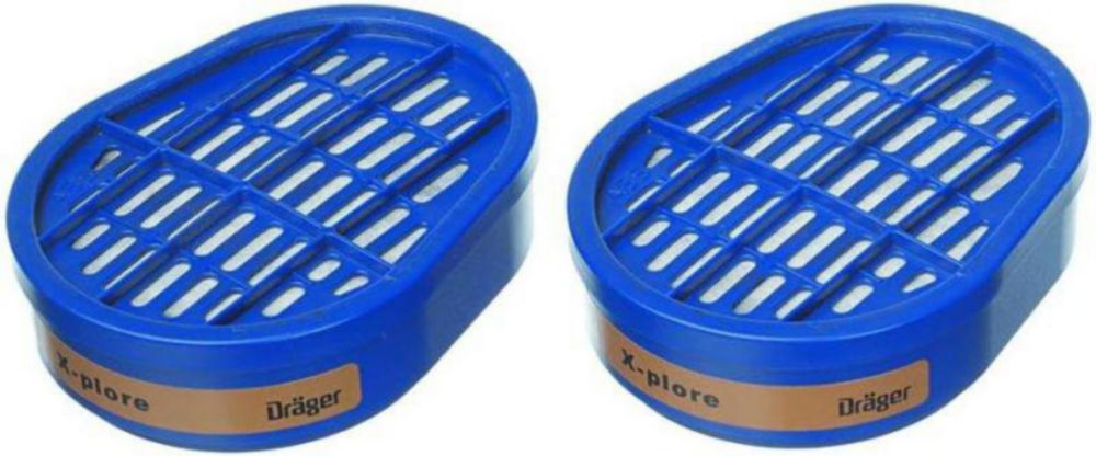 Respirator mask filters for X-plore®3300, 3500 and 5500