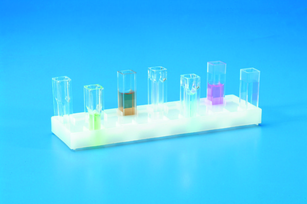 Accessories for standard and semi-micro cuvettes