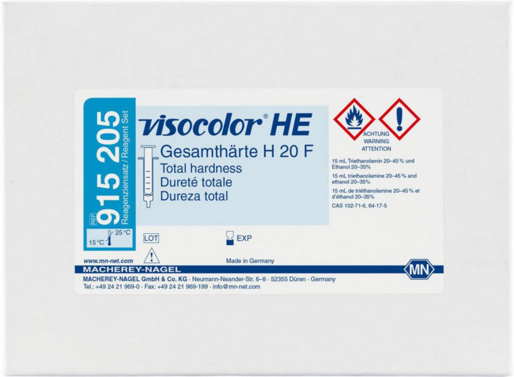 Test kits, VISOCOLOR®HE for water analysis, refill pack