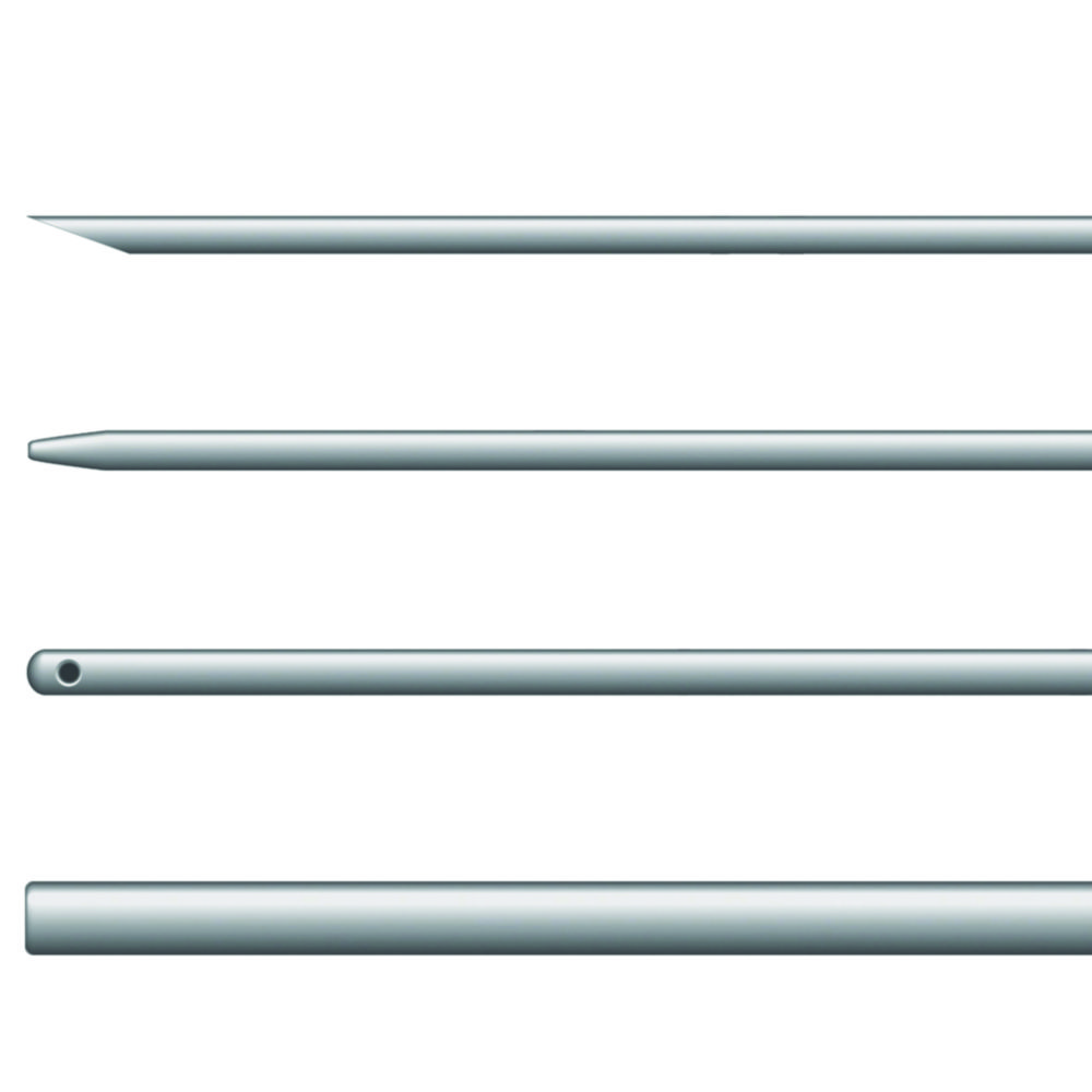 Needles for syringe valves