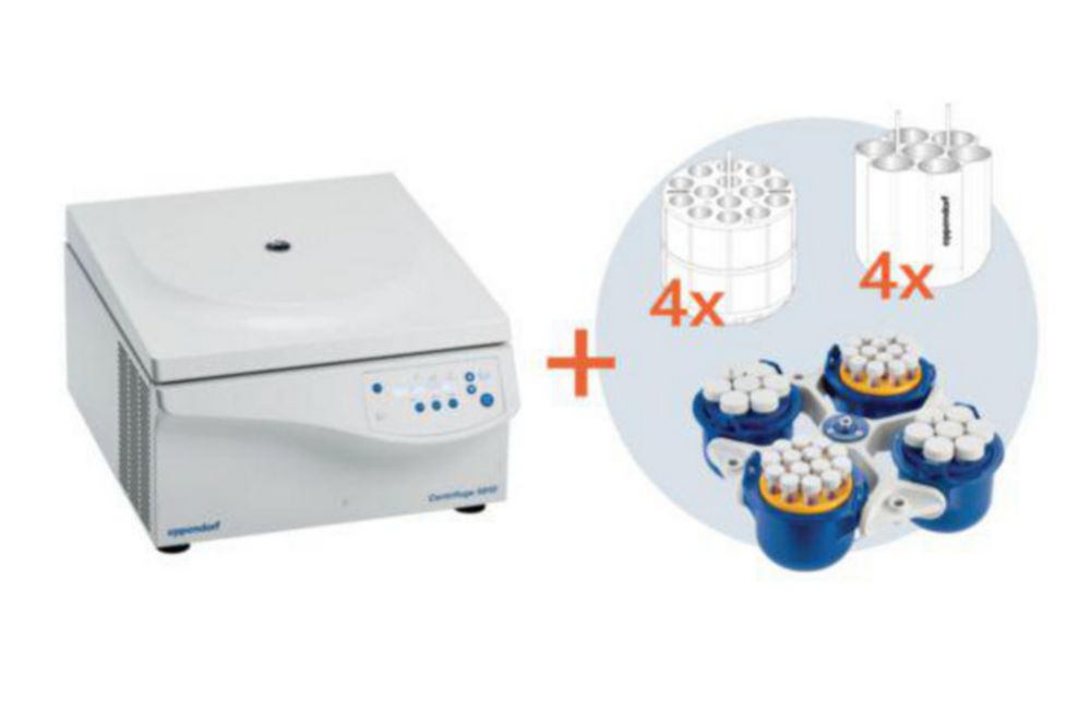 Zentrifuge 5810/5810 R mit Rotor S-4-104 (General Lab Product)