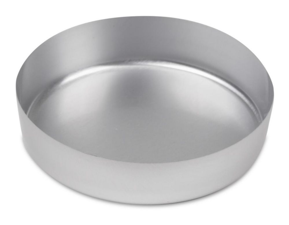 Weighing dishes, aluminium, smooth walls