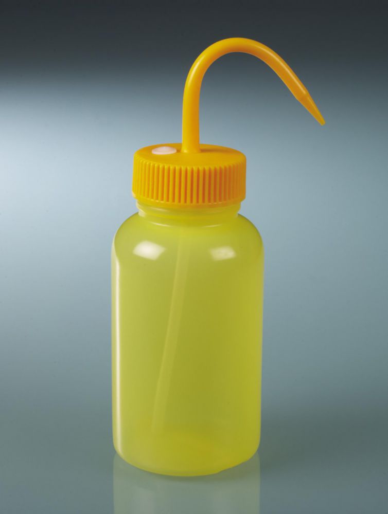 Safety wash bottles, LDPE