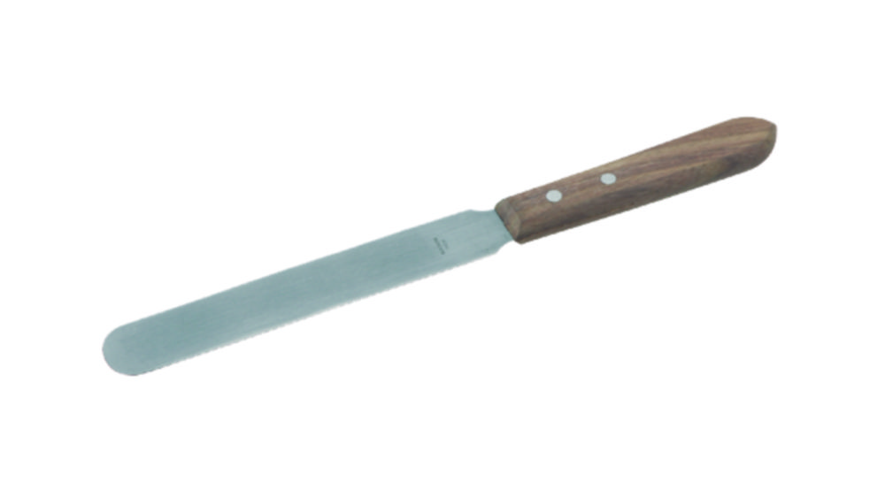 Spatulas with wooden handle, stainless steel