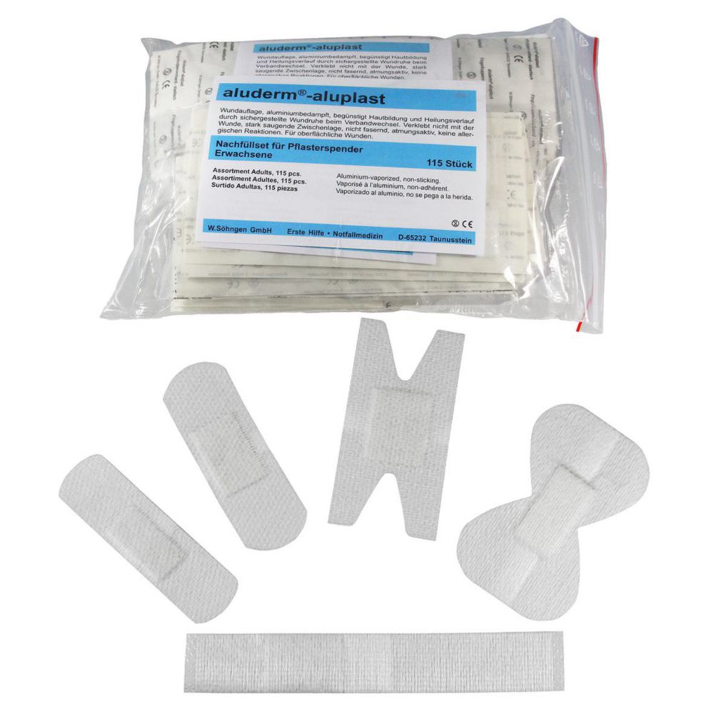 Pflasterspender aluderm®-aluplast gefüllt