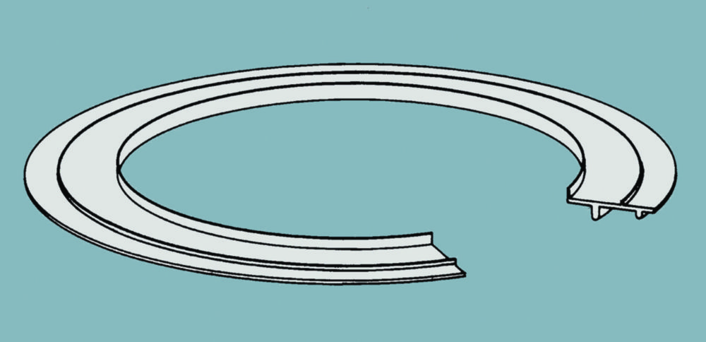 Seal for flat flange vessel