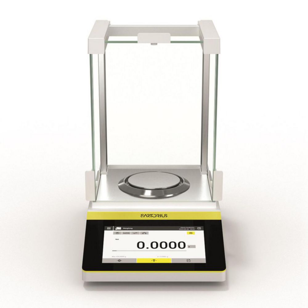 Analytical balance Quintix® Pro, with automatic motorised levelling