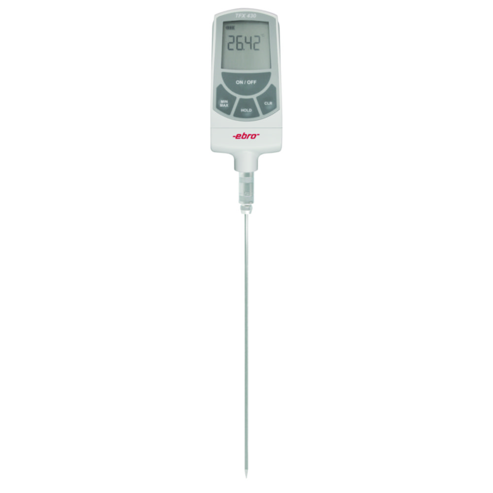Precision thermometer TFX 430, with temperature probe TPX 230