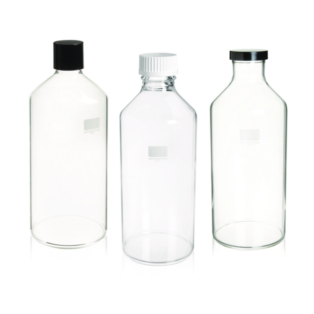Rollerflaschen WHEATON®, Borosilikatglas, mit Phenolharz-Schraubverschluss