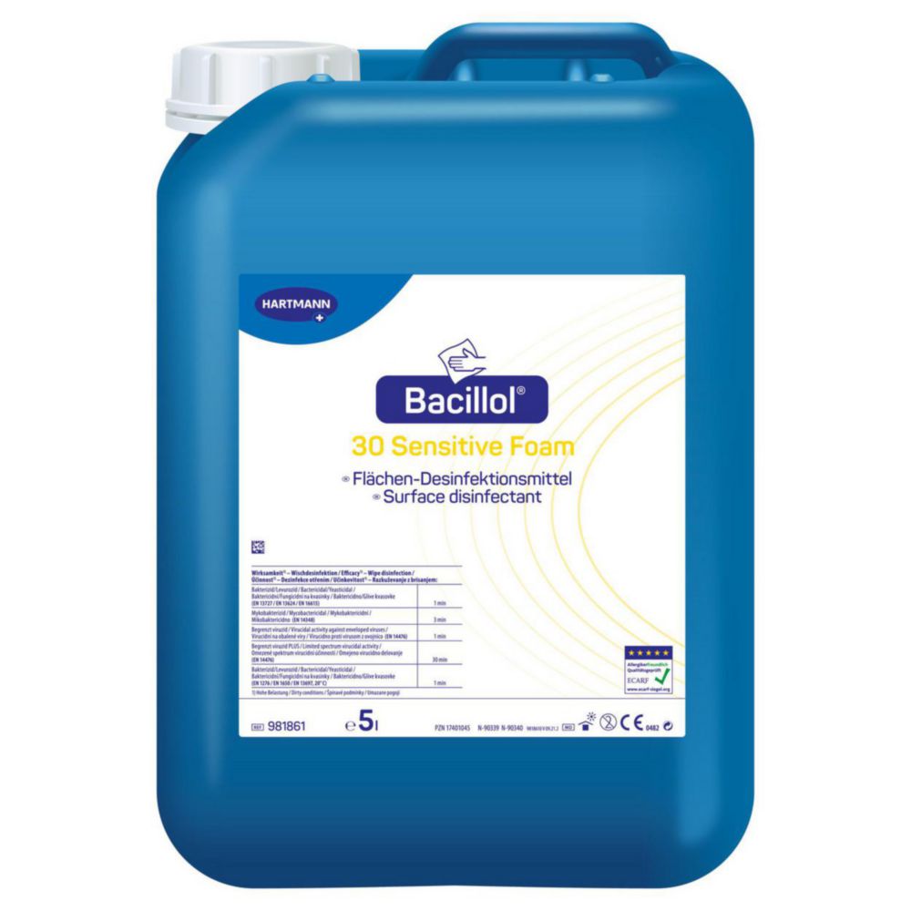 Fast disinfectant Bacillol® 30 Sensitive Foam