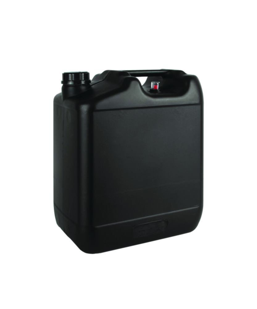 Safety containers, HDPE, electrically conductive, with level control