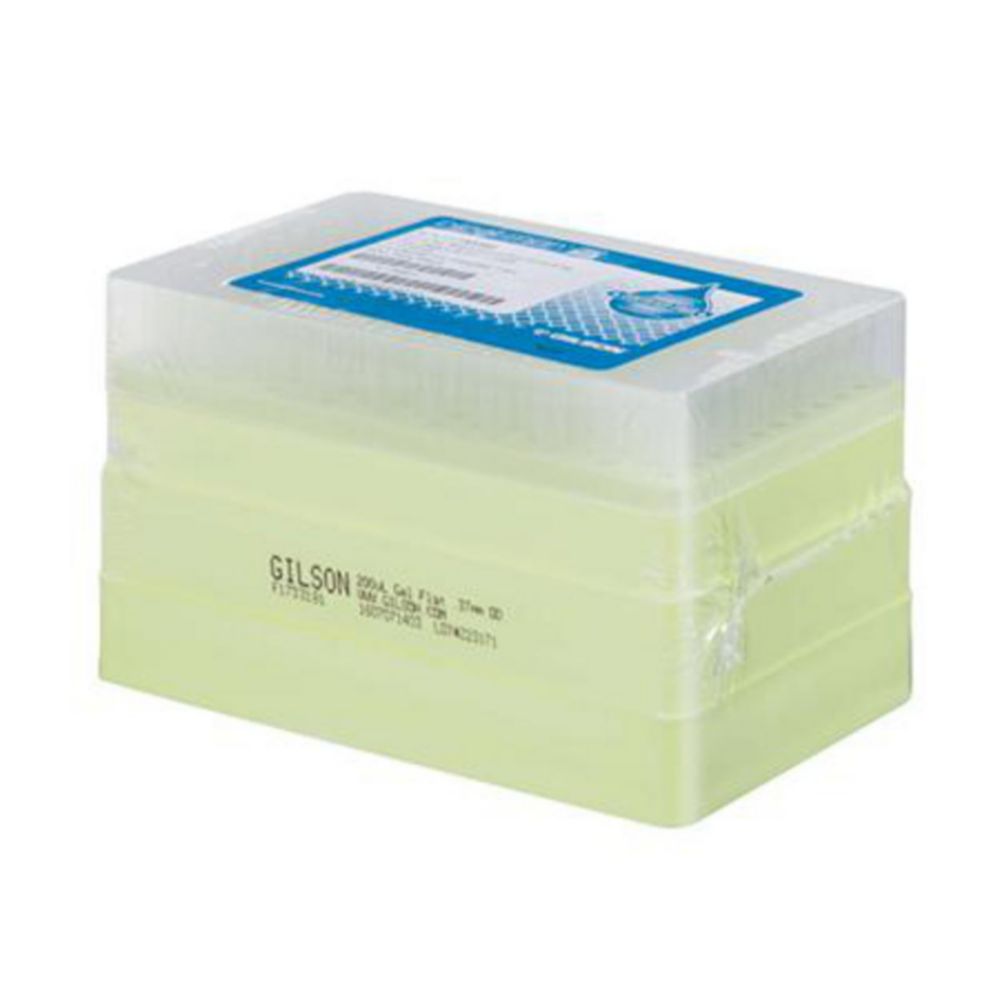 Pipette tips PIPETMAN® EXPERT Gel Loading, flat tips