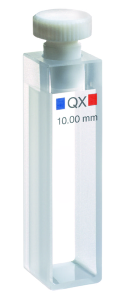 Makro-Küvetten für Absorptionsmessungen, NIR-Bereich, Quarzglas Extended Range