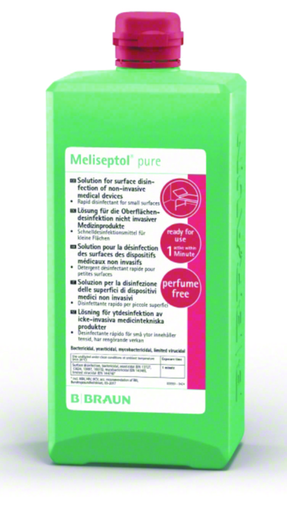 Meliseptol® pure, fast acting spray disinfectant