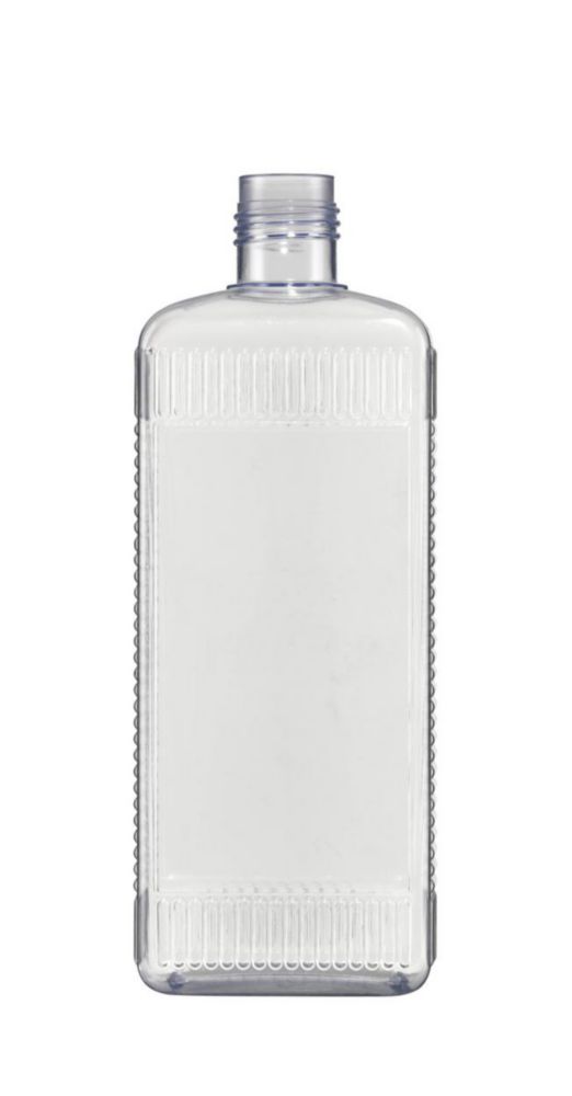 Square bottles without closure, PVC, series 310