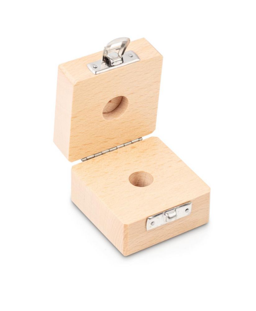 Wooden boxes for calibration weights, classes E1, E2, F1