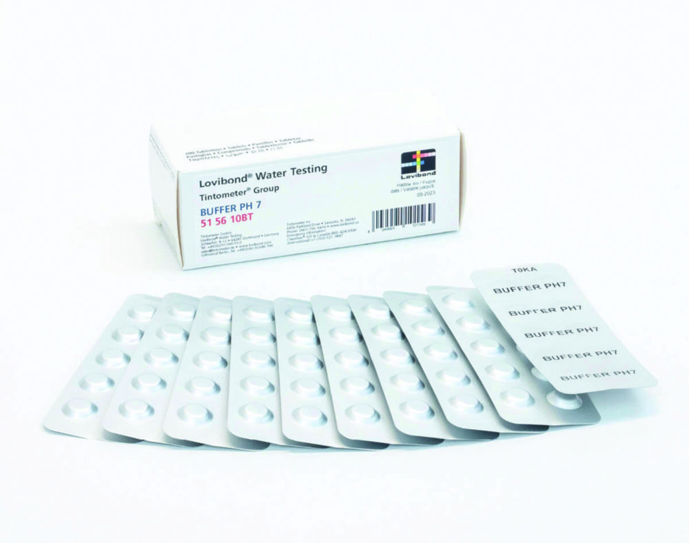 Puffertabletten für Pocket Tester Lovibond®