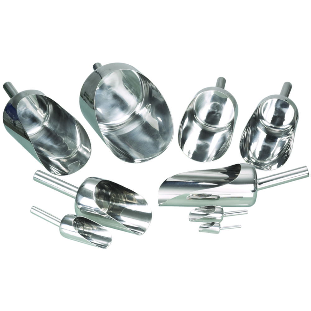 Schaufeln PharmaScoop, Edelstahl V4A