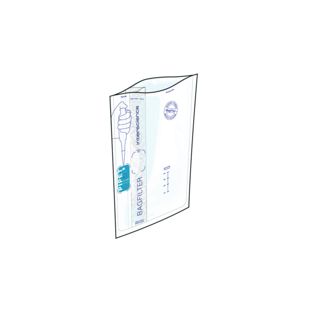 Homogenisatorbeutel mit Seitenfilter BagSystem® BagFilter® Pipet