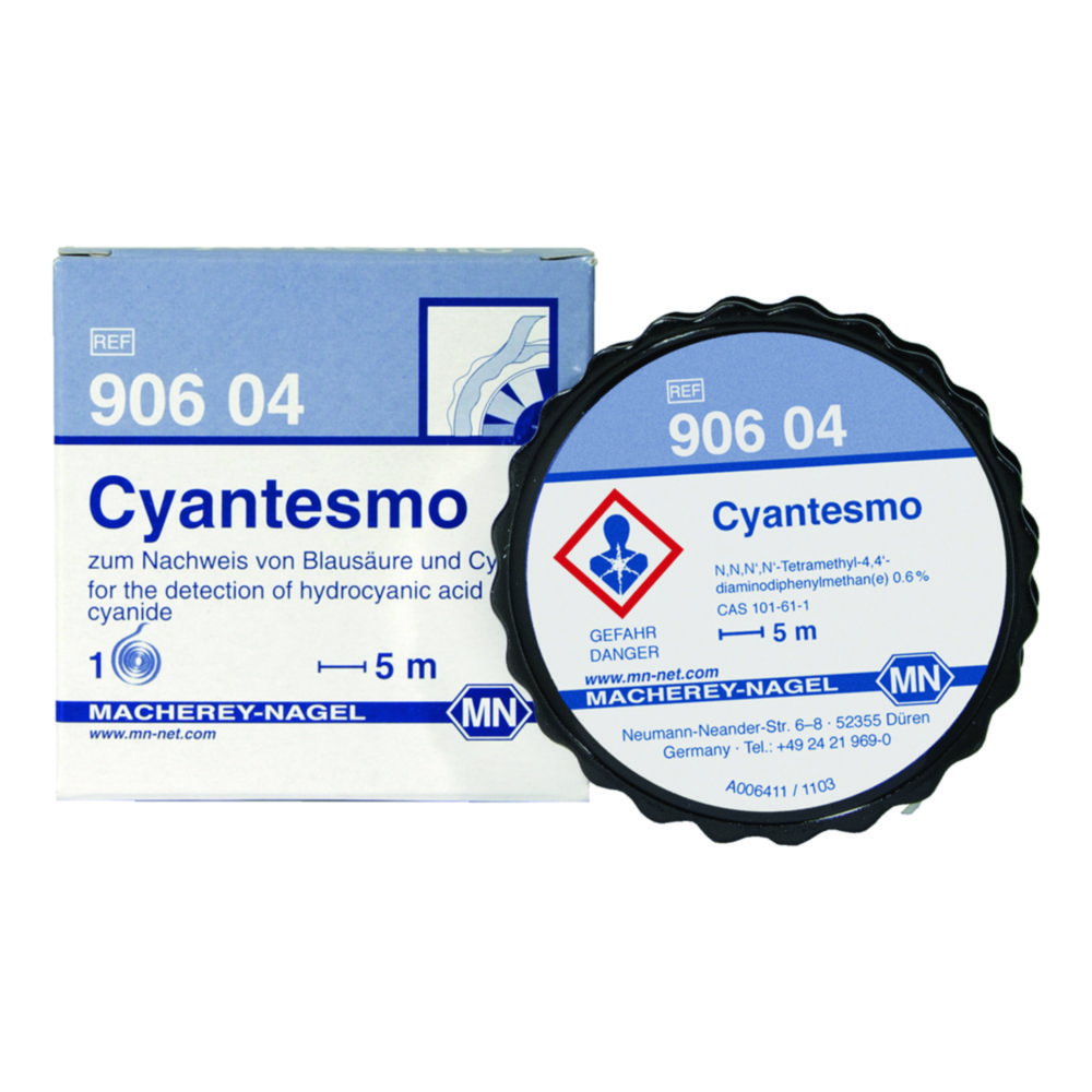 Qualitative Testpapiere Cyantesmo