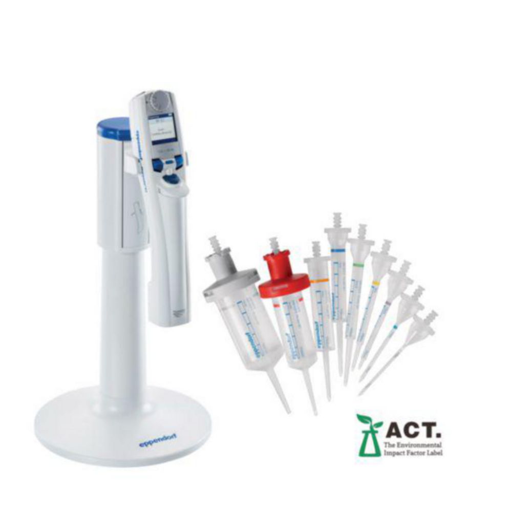 Dispensers Multipette® E3, with charge stand
