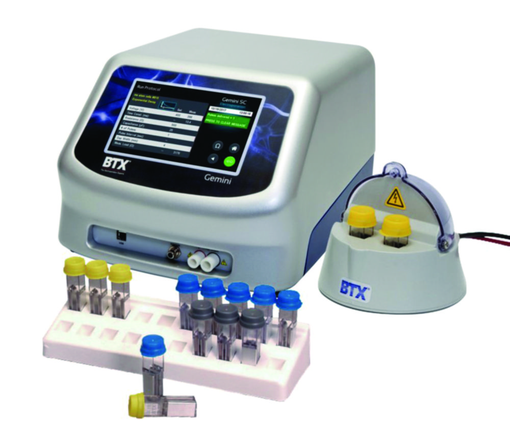 Elektroporationssystem Gemini Twin Wave SC, Komplettsystem