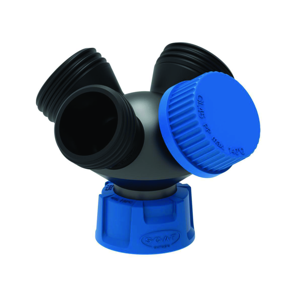 Multiple bottle distributors GL 45, HDPE