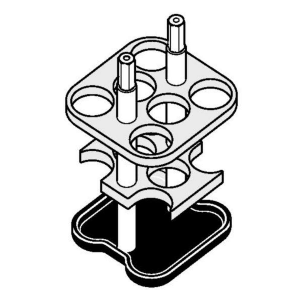 Adapters for rectangular bucket 90 ml