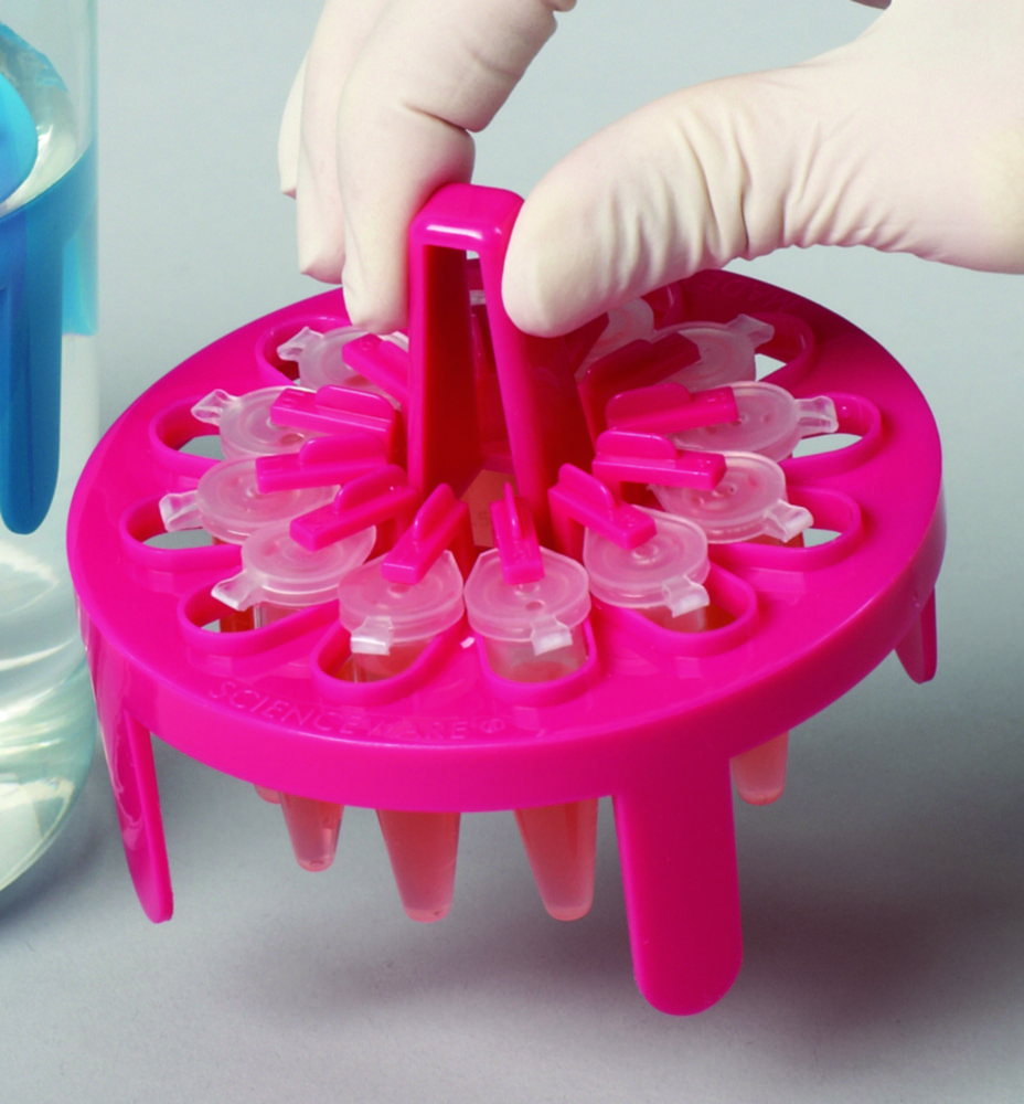 Floating racks PrepSafe™ for microcentrifuge tubes, PP