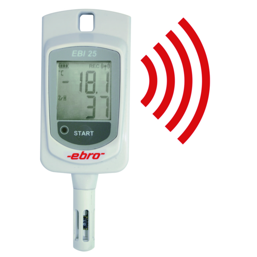 Funk-Temperatur-Feuchtelogger EBI 25-TH