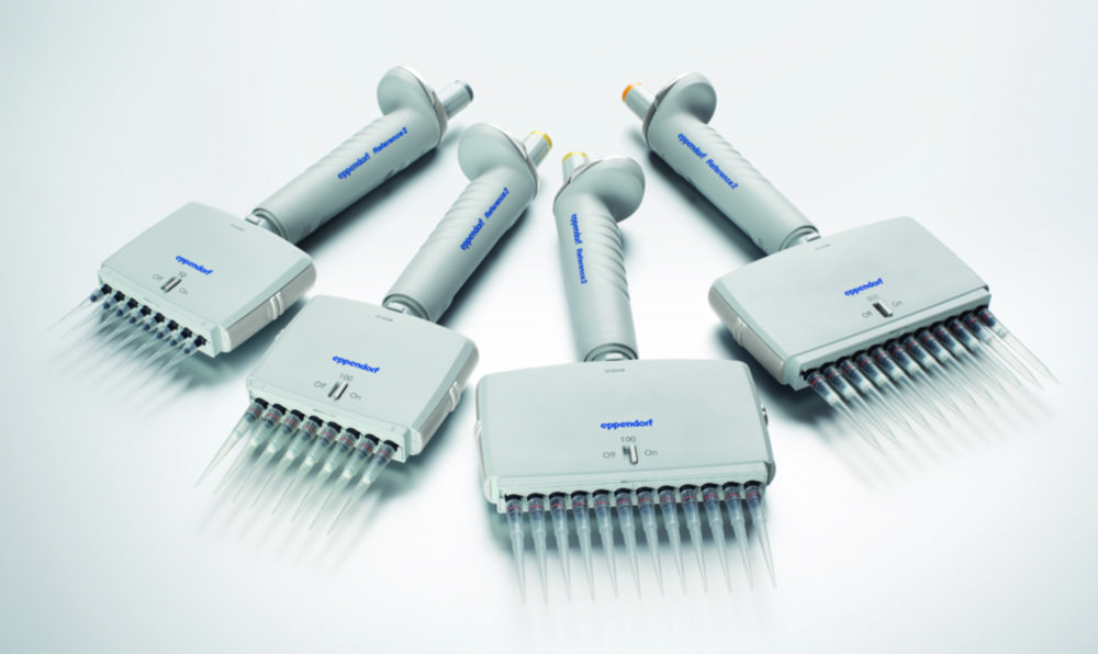 Multichannel microliter pipettes Eppendorf Reference® 2 (General Lab Product), variable