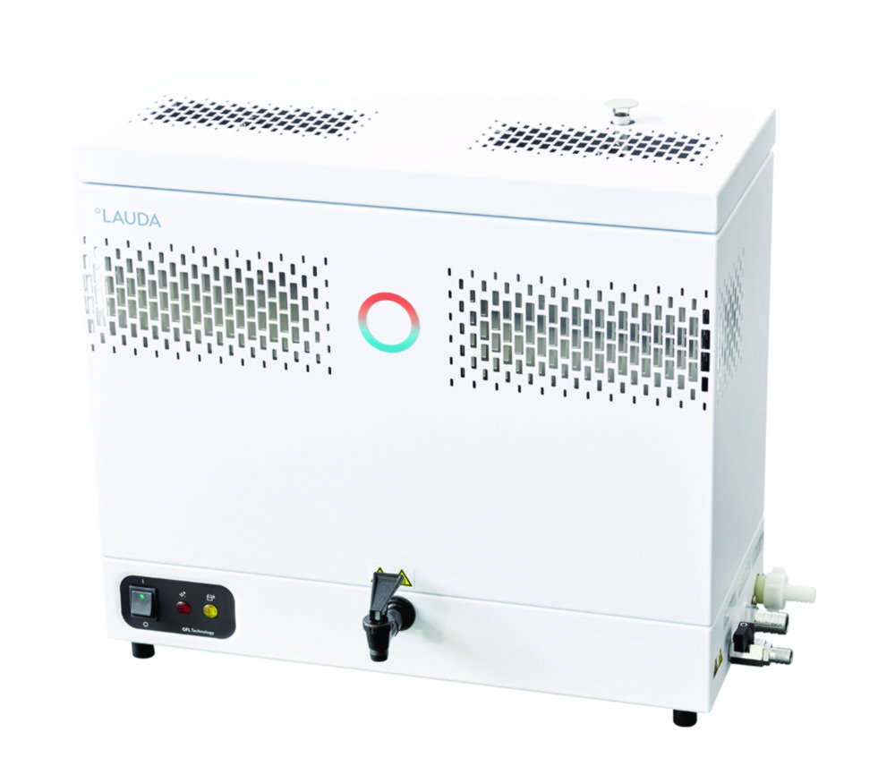 Wasserdestillierapparate Puridest, einstufig, Edelstahl, mit Tank