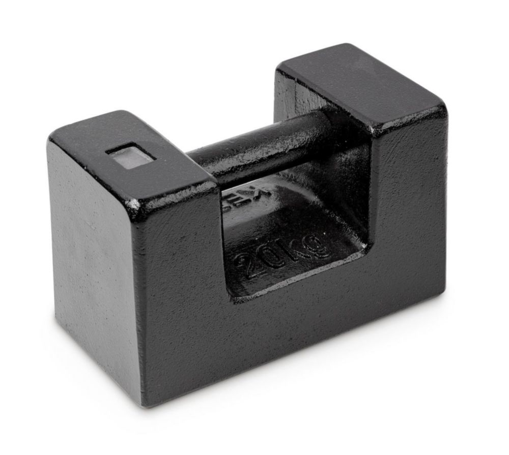 Rectangular calibration weights, class M1