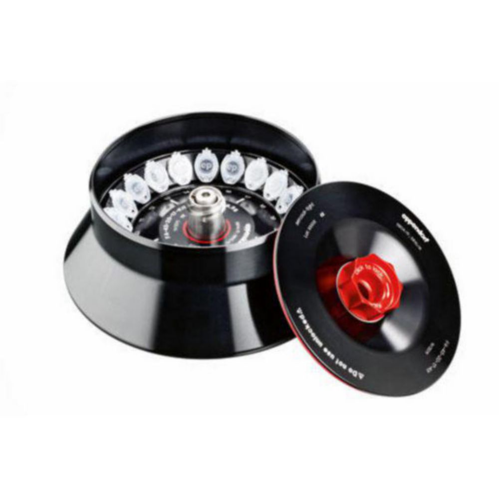 Festwinkelrotoren für Zentrifugen 5804/5804 R, 5810/5810 R, inkl. QuickLock®-Rotordeckel