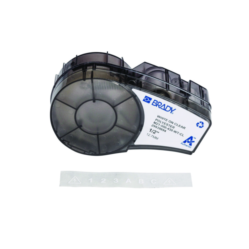 Transparentes Polyester-Etikettenband für Etikettendrucker M210/M210-LAB