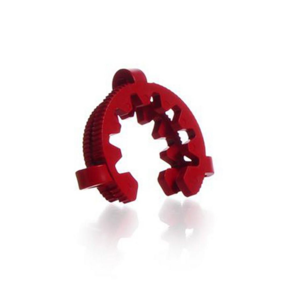 KECK clamp, NS 45, braun POM, for conical joints