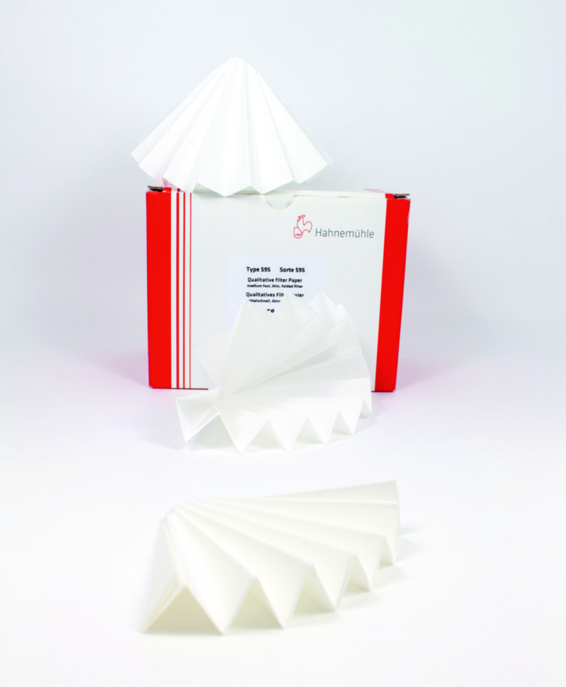Filtrierpapiere 602h / 602eh, qualitativ, Faltenfilter
