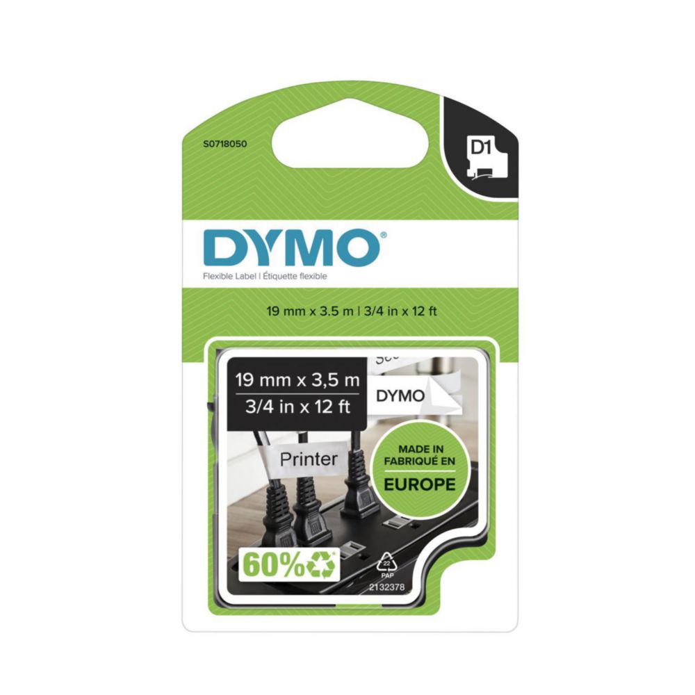 D1 High-performance label tapes for DYMO® label printers