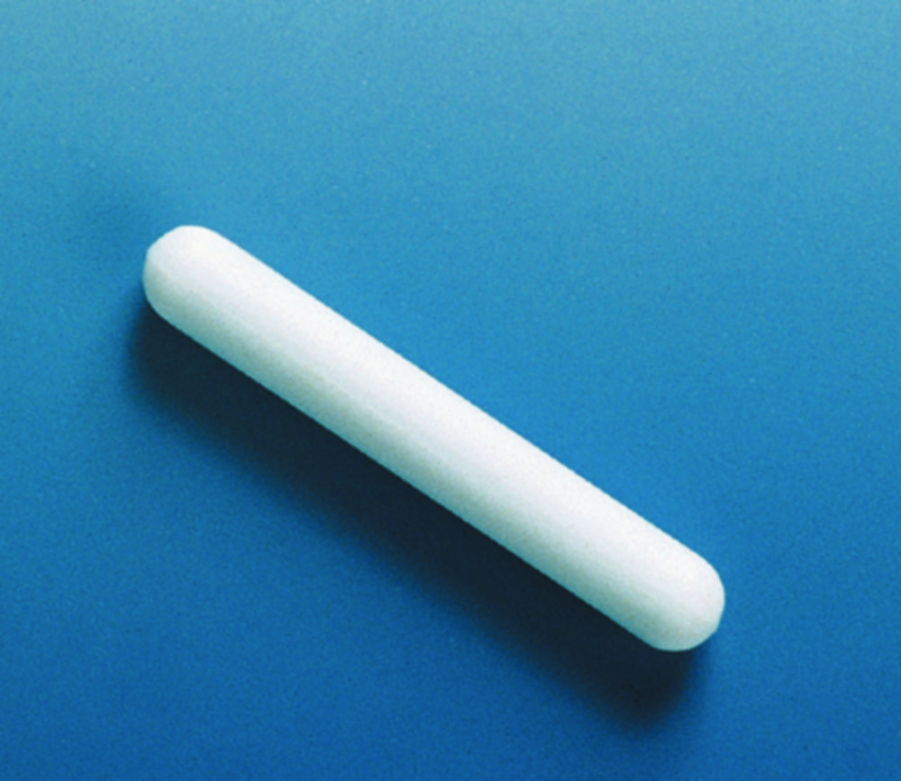 Magnetic stirring bars, PTFE, cylindrical