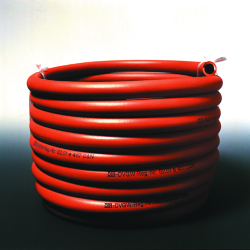 Vacuum tubing, rubber (NR)